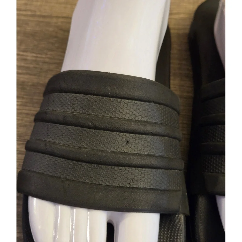 Adidas Adilette Comfort Slide Sandals Mens Size‎ 6 Black